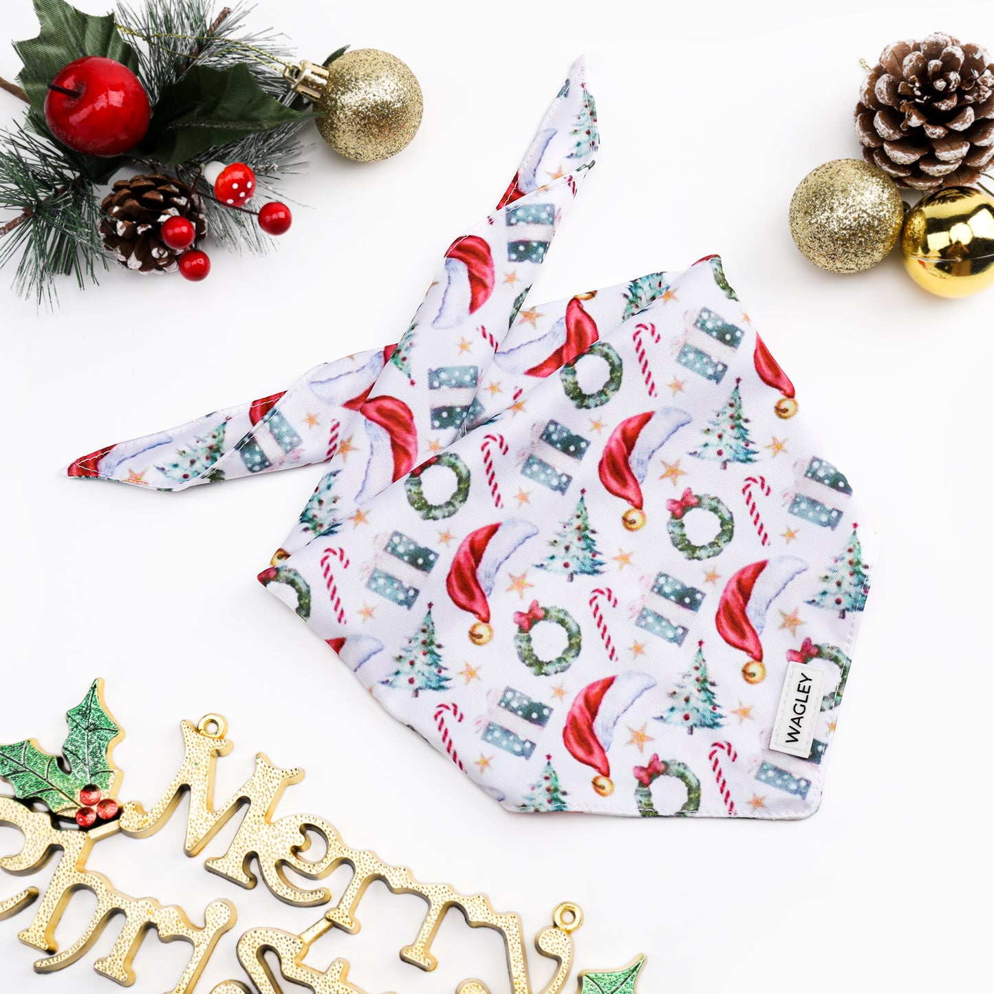 holly jolly bandana